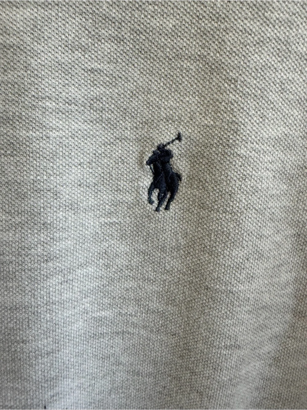 Polo by Ralph Lauren Light Gray Men's Classic Fit Polo Shirt Size XL TG